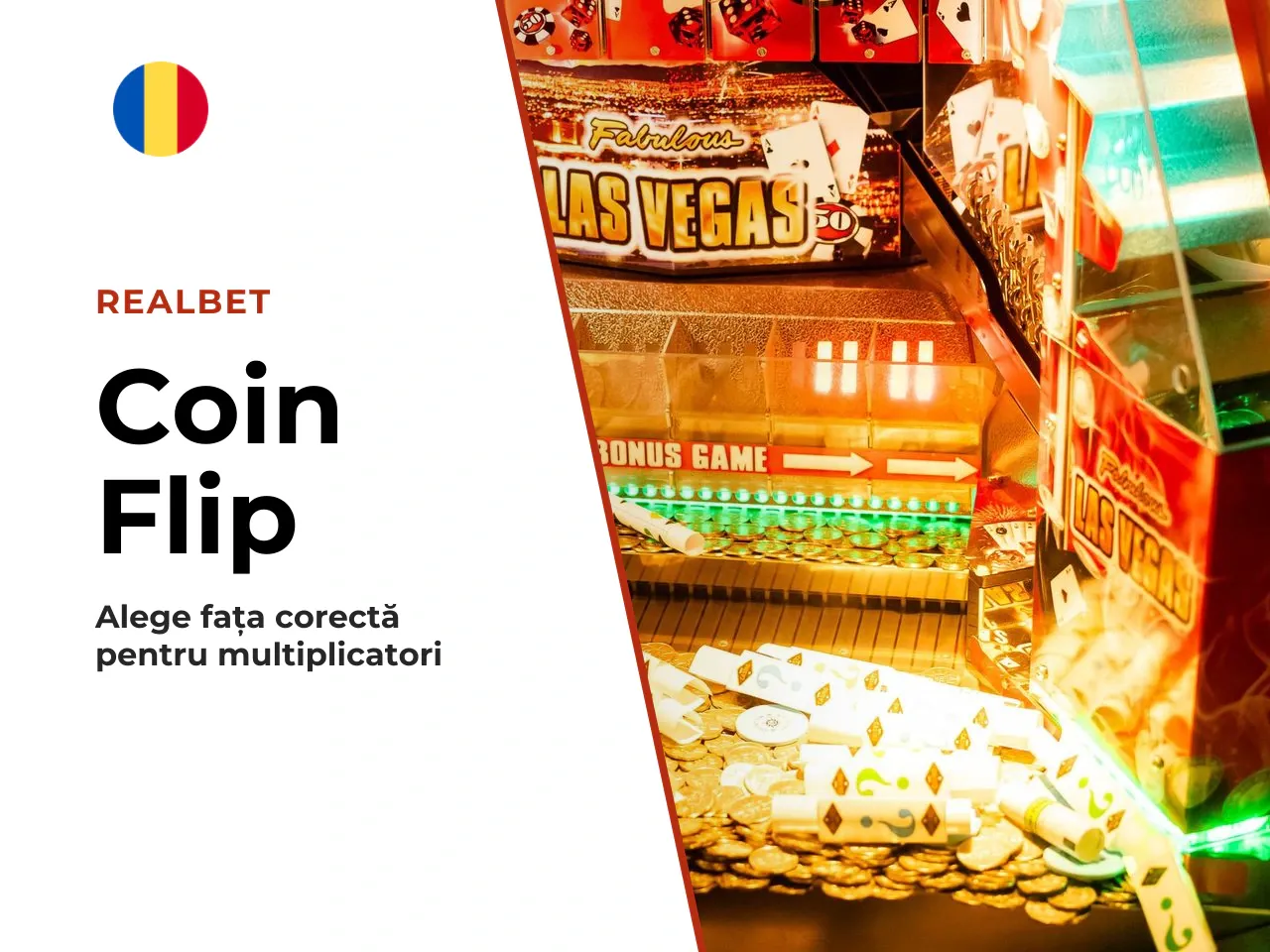 Coin Flip alegerea feței și a