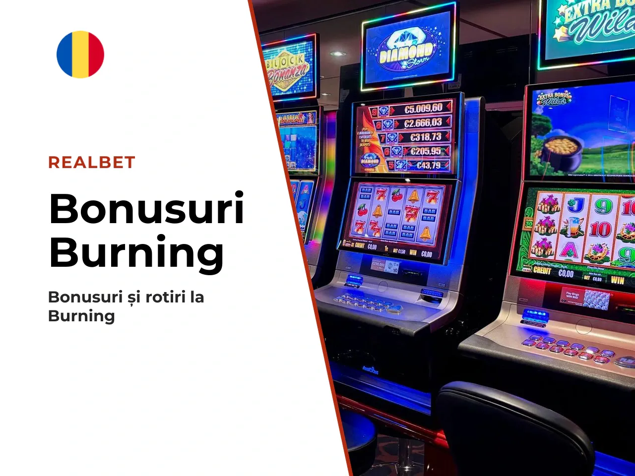 Bonusuri și rotiri gratuite pentru Burning