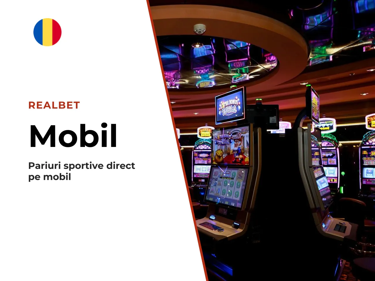 RealBet pe mobil aplicație și browser