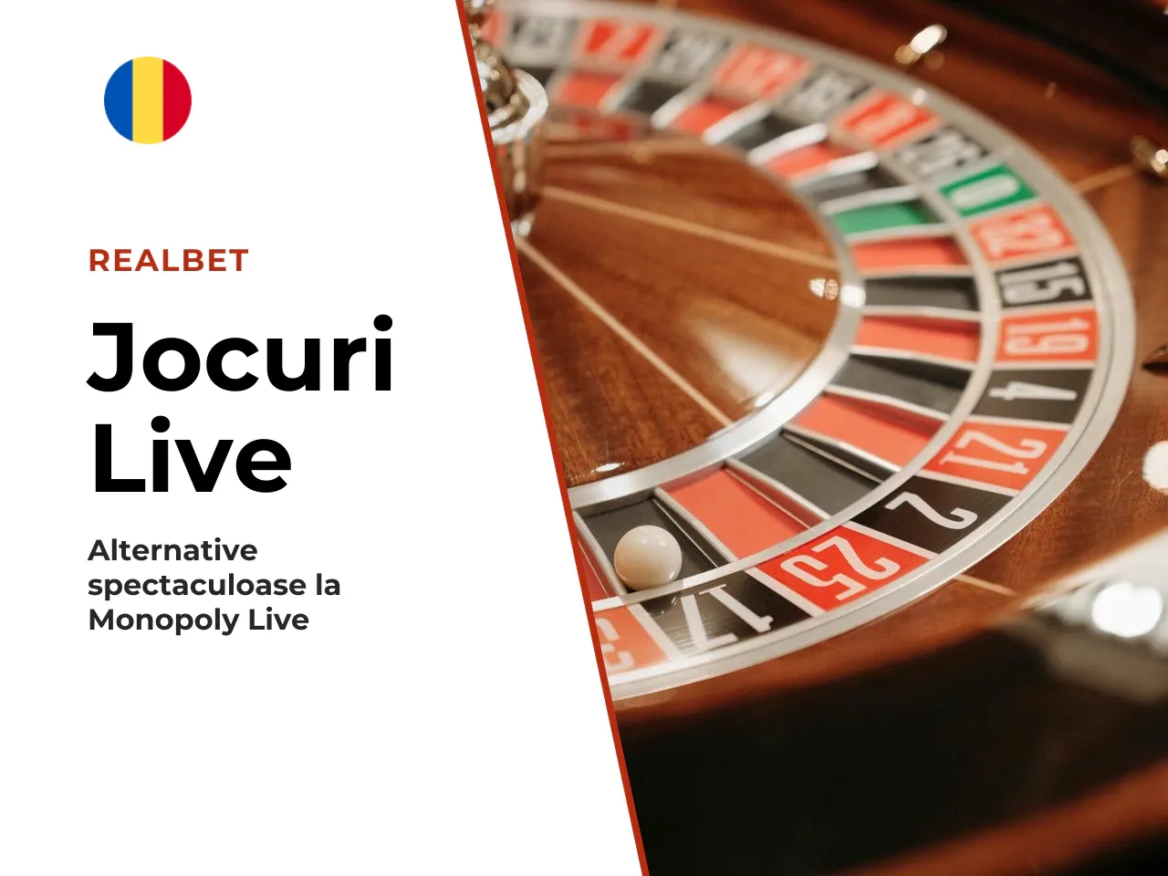 Alte jocuri de live casino pentru
