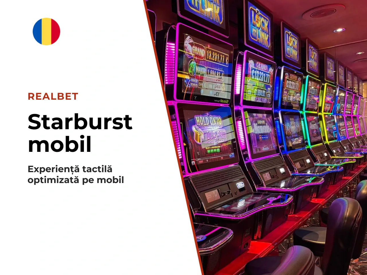 Jocul Starburst pe telefon și tabletă