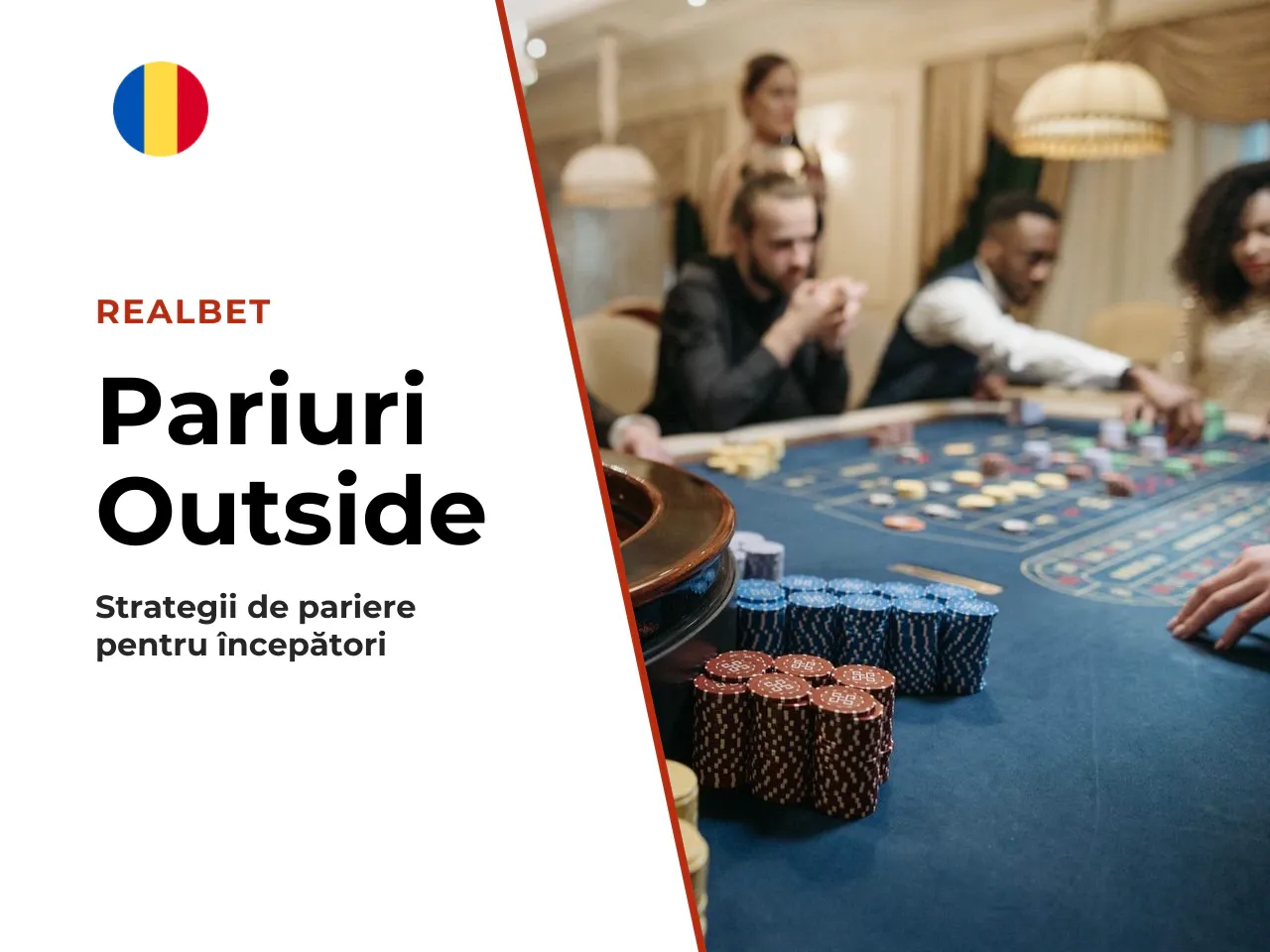 Outside bets culoare, paritate, duzini și